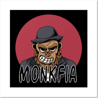 Monkey mafia Posters and Art